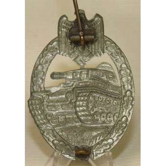 Panzerkampfabzeichen - Tank assault badge, die stamped type.. Espenlaub militaria