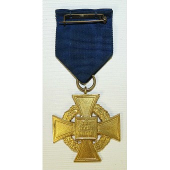 Treue Dienst Ehrenzeichen, Gold class. Faithful service in 3rd Reich. Espenlaub militaria