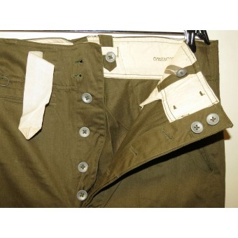 Wehrmacht Heer DAK Straight Legged Combat Trousers. Espenlaub militaria