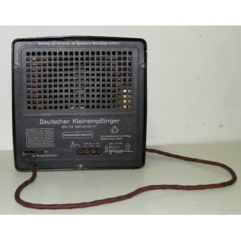 Deutscher Kleinempfanger DKE-1938 radio receiver. Espenlaub militaria