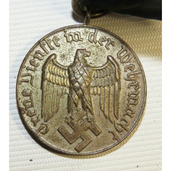 Dienstauszeichnung der Wehrmacht für 4 Dienstjahre. IV Class Long Service Award. Espenlaub militaria