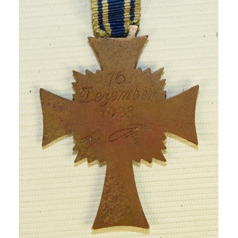 Ehrenkreuz der Deutschen Mutter, bronze. Espenlaub militaria