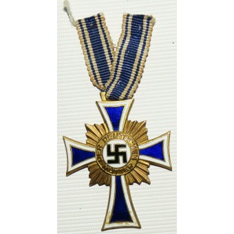 German Mother Cross in gold, 1st class, gold grade. Espenlaub militaria