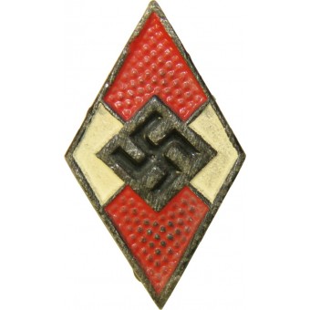 HJ  Hitler Jugen member badge М 1/93 Gottlieb Friedrich Keck & Sohn. Espenlaub militaria