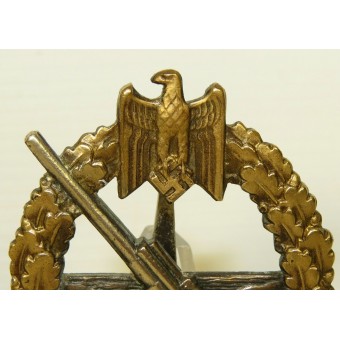 Kriegsmarine Coastal Artillery badge / Kriegsabzeichen der Marineartillerie by C.E. Juncker. Espenlaub militaria