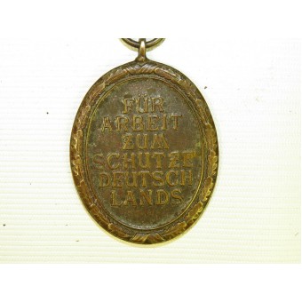 Westwall Medaille / Schutzwall Ehrenzeichen A West Wall Medal. Espenlaub militaria