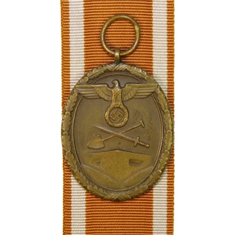 Westwall Medal with ribbon, mint. Espenlaub militaria