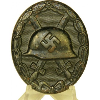 WW2 wound badge in black. Espenlaub militaria