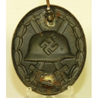 WW2 wound badge in black. Espenlaub militaria