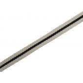 SS or SA rank stripe for collar tabs, artificial silk made