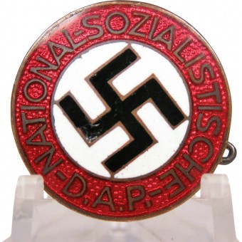 Transitional NSDAP member badge M1 / 78 Paulmann und Crone. Espenlaub militaria