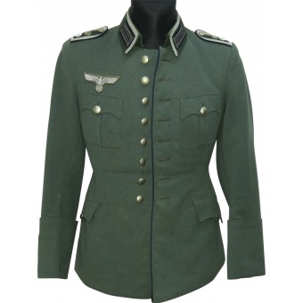 Wehrmacht geschönte Feldbluse für einen Sanitätsfeldwebel tunic. Espenlaub militaria