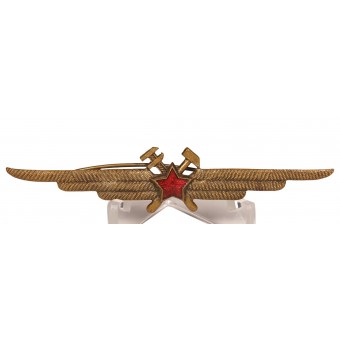 Soviet Air force badge of a specialist in the aviation engineering service. Espenlaub militaria