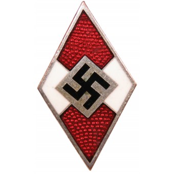 Hitler Youth member badge M1/90 RZM Apreck & Vrage-Leipzig. Espenlaub militaria