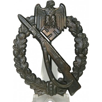 Infanterie Sturmabzeichen in Bronze  JFS  Josef Feix. Espenlaub militaria