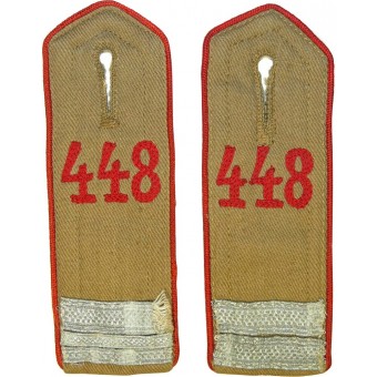 Sew in Allgemeine HJ shoulder straps for Bann 448. Espenlaub militaria