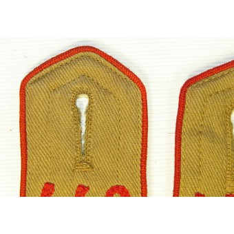 Sew in Allgemeine HJ shoulder straps for Bann 448. Espenlaub militaria