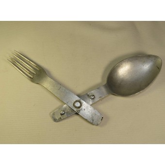 Wehrmacht or Waffen SS  Göffel -Spoon-Fork set. Espenlaub militaria