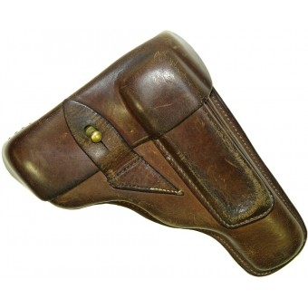 Korovin or Prilutzky 7,65 mm leather holster. Pre war issue. Espenlaub militaria