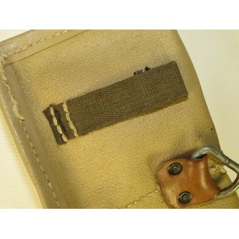 Oilcloth G 43 Walter ammo pouch with webbing straps. Espenlaub militaria