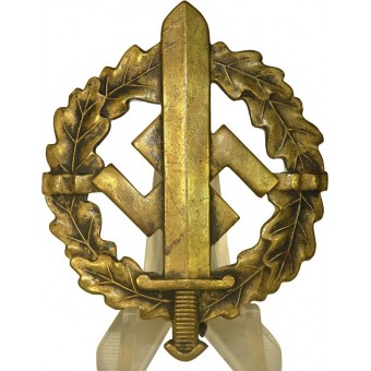 SA Sportabzeichen, bronse class. Numbered,  marked EIGENTUM d.S.A. SPORTABZ.-HAUPTSTELLE Schneider- LÜDENSCHEID. Espenlaub militaria