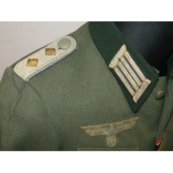 Wehrmacht Heer Feldbluse Tunic for Hauptmann of transport troops. Espenlaub militaria