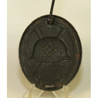 Wound badge in black 1939, Klein & Quenzer- and 65 marked. Espenlaub militaria