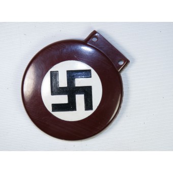 Early Nazi sympathizing badge for motorcycle or bicycle. Espenlaub militaria