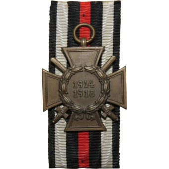 N&H Ehrenkreuz des Weltkriegs 1914/1918 mit Schwertern-Hindenburg cross. Espenlaub militaria