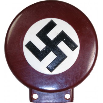 Early Nazi sympathizing badge for motorcycle or bicycle. Espenlaub militaria