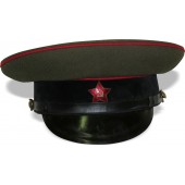 M35 post-war German made armored visor hat with logo  "Record"