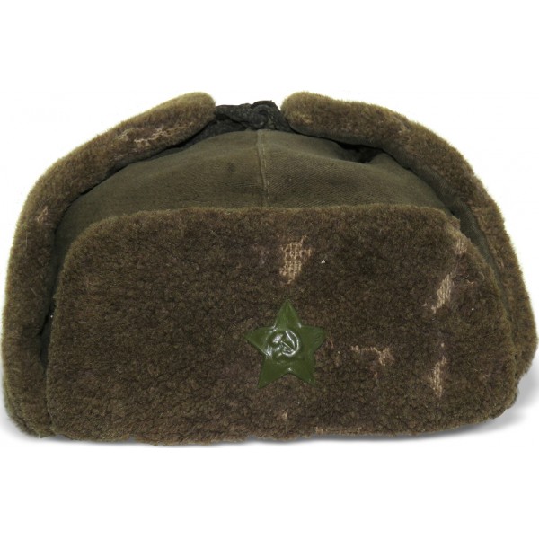 WW2 M 40 Soviet winter hat - Ushanka