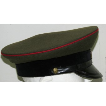 M35 post-war German made armored visor hat with logo  Record. Espenlaub militaria