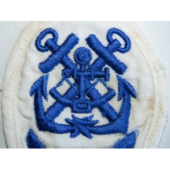 Kriegsmarine Helmsmen NCO 2nd Grade Career Sleeve Insignia. Espenlaub militaria