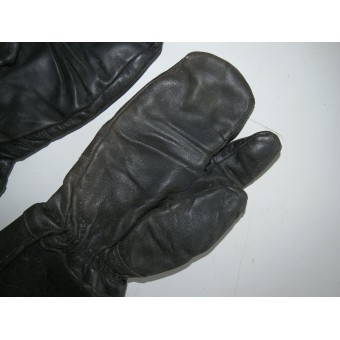 Leather gloves, winter,  Red Army armored troops. Espenlaub militaria
