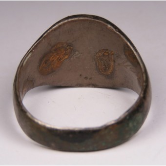 Ring with SS runes. Archeology. Espenlaub militaria