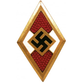 Golden party badge of the Hitler Youth. Duplicate (B Stück) M1/120 RZM. Espenlaub militaria