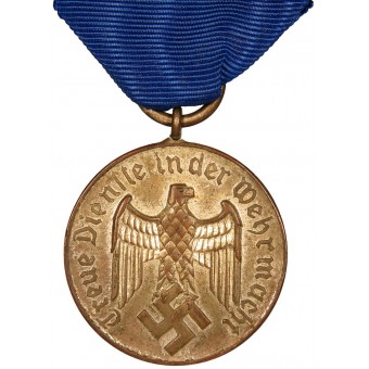Medal 4 Jahre treue Dienste in der Wehrmacht. Magnetic. Espenlaub militaria