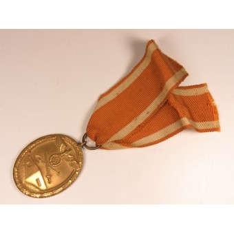 West Wall medal 1st type in bronze. Espenlaub militaria