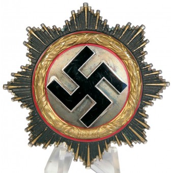 Deutsches Kreuz in Gold-C.F. Zimmermann, Pforzheim PKZ 20 marked. Espenlaub militaria