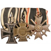 Medalla de un veterano de la Primera Guerra Mundial condecorado con la Cruz de Hierro de 1914