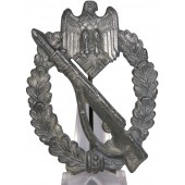 ISA-Infantry assault badge in silver S.H.u.Co 41