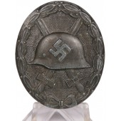 Silver grade wound badge1939 Rudolf Souval Wien L22