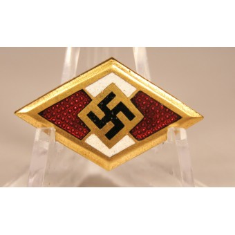 HJ Ehrenzeichen/ Gold HJ badge M1/120 RZM. Espenlaub militaria