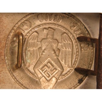 Hitler Youth belt with buckle, early approx 1935-36 issue. Espenlaub militaria