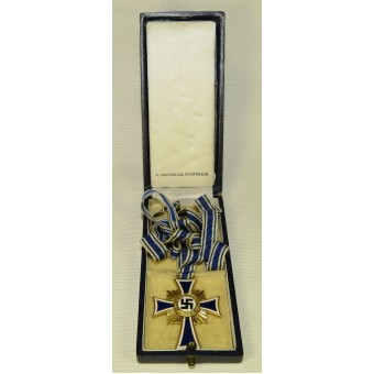 3rd Reich cross of German mother - Ehrenkreuz der Deutschen Mutter, Gold. Espenlaub militaria