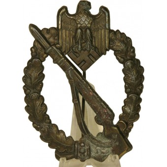 Infanterie Sturmabzeichen in Bronze/ Infantry assault badge- Bronze class, ISA. Espenlaub militaria