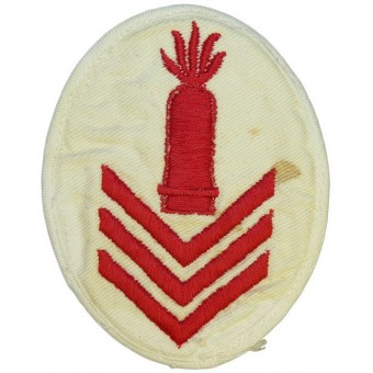 Kriegsmarine speciality/trade patch. Ships heavy Artillery Gun Chief or higher educated personnel. Espenlaub militaria