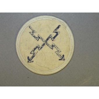 Kriegsmarine trade badge for Teletype operator. Fernschreib - Laufbahnabzeichen. Espenlaub militaria