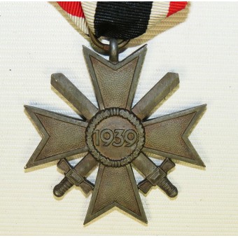 KVK 1939- War Merit cross second class with swords marked 45. Espenlaub militaria
